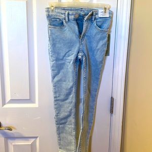 H&M kids skinny fit light blue jeans
